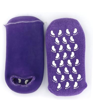 Ipetboom Womans Socks 1 Pair Foot Moisturizing Socks Kitten Heels for Women Dressy Womens+Pumps Block Heels for Women Dressy Ladies Socks Hard Skin Repair Socks Purple Spa Silicone Gel - Buy Online on GoSupps.com
