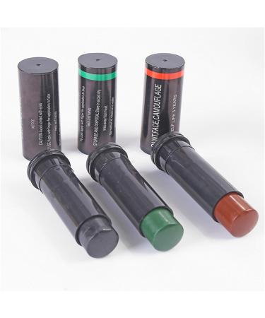 Professional Face Painting Kit - 3-Color Outdoor Body Paint Camouflage Oil Set for Creative Art - Buy Online on GoSupps.com