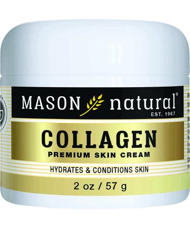 Maven Gifts: 2-Pack Mason Collagen Beauty Cream 2 Oz. Made with 100% Pure Collagen for Firm and Youthful Skin