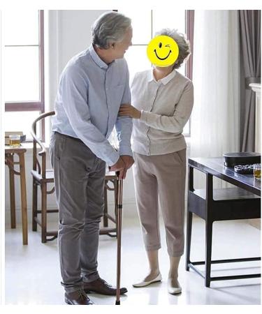 Walking Cane for Men & Women Crutches Ultralight Aluminum Alloy Retractable Anti-Skid Cane Elderly Cane Walking Stick Walking Aid Walking Stick Gift of Love - Buy Online on GoSupps.com