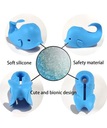 DYSONGO Blue Whale Bath Faucet Cover - Soft Spout Cover for Kids - Buy Online on GoSupps.com