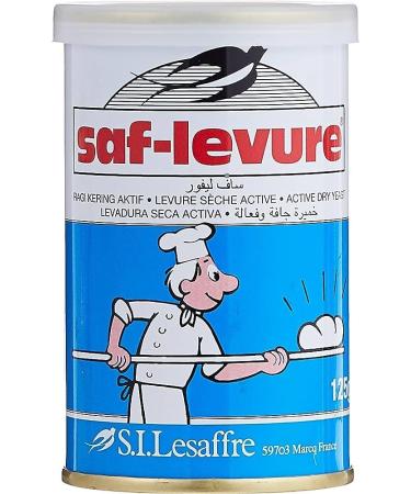 Lesaffre Saf - Levure Active Dried Yeast (6X125g) Pack Premium Quality Yeast - Buy Online on GoSupps.com