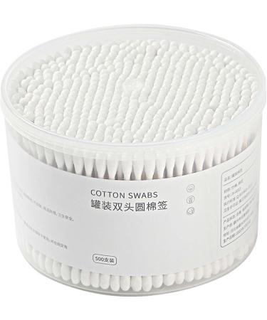 Sharplace Pack of 500 Disposable Cotton Swabs - Wooden Cleaning Sticks for Care & Hygiene - Buy Online on GoSupps.com