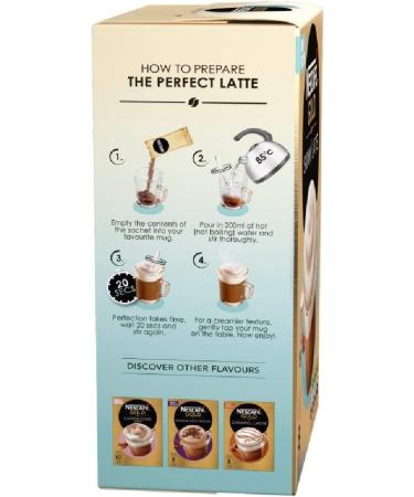 Nescaf Caf Menu Skinny Latte 19.5 g (Pack of 6 Total 48 Units) - Buy Online on GoSupps.com