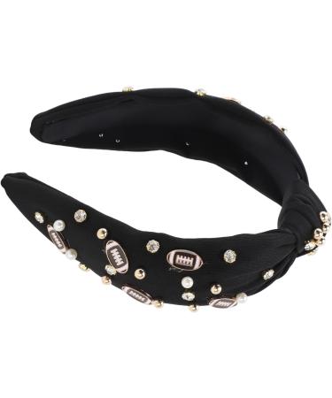 Valentine's Day Headband Durable Top Knot Hairband Wide Application for Wedding (Black) - Buy Online on GoSupps.com