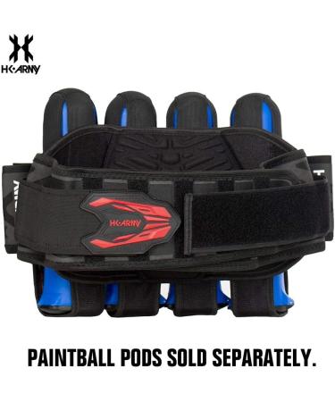 HK Army Magtek 4+3 Paintball Harness Pod Pack - Black/Red | Lightweight and Durable - Buy Online on GoSupps.com