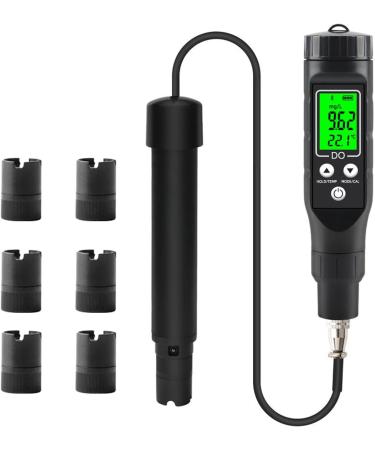 BuyWeek Dissolved Oxygen Meter Smart Bluetooth Analyzer for Dissolved Oxygen 0.0-30.0 mg L Detector for Dissolved Oxygen Digital DO Meter for Aquarium Aquaculture