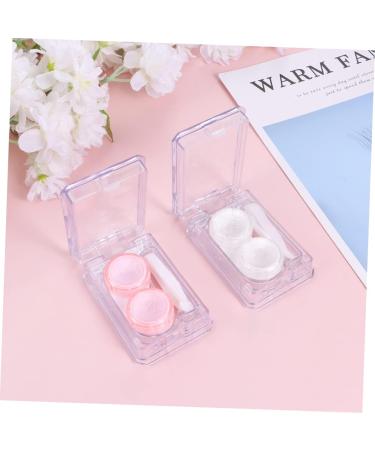 JECOMPRIS Mini Container Set for Colored Contact Lenses - 6 Cute Storage Boxes with Color Mirror Film & Cleaning Case - International Shipping Available - Buy Online on GoSupps.com