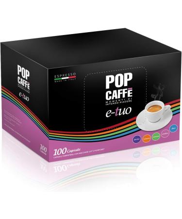 100 Capsules "e-tuo" blend 1 intense compatible with coffee machines Mitaca MPS Fior fiore coop Lui espresso Martello. - Buy Online on GoSupps.com