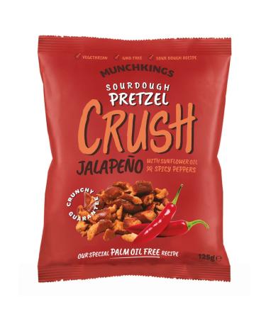 MunchKings Jalapeno Pepper Sourdough Pretzel Crush (1 x 125g)