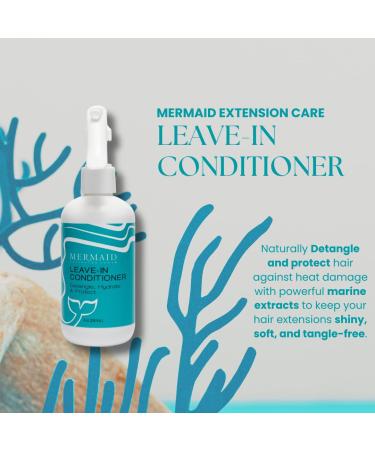 Leave-in Conditioner & Heat Protectant for Hair Extensions - Moisturizing & Detangling Formula - 8 fl oz - Buy Online on GoSupps.com
