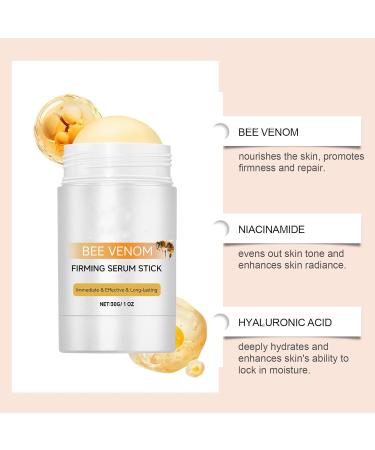  Hengxuan Bee Venom Firming Serum Stick Firming Body Cream Bee Poison Serum Against Wrinkles Skin Firming Moisturizing Restoring Skin Elasticity (2) - Buy Online on GoSupps.com
