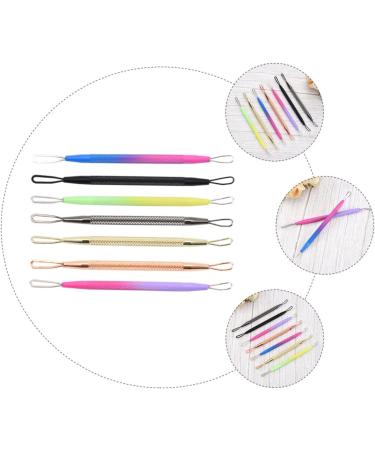 Didiseaon 7pcs Double-headed Extrusion Ring Pore Cleaner Pimple Stainless Steel Cleaning Kit - Buy Online on GoSupps.com