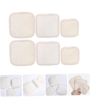 FOMIYES 6pcs Loofah Shower Wipe - Exfoliating Body Scrub Sponge for Clean Smooth Skin | International Shipping - Buy Online on GoSupps.com