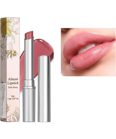 Tinted Lip Balm Long Lasting Moisturizing Lip Balm with Vitamin E Natural Shiny Almost Lipstick Finish Moisturizing Care Balm for Dry Lips (Honey) - Buy Online on GoSupps.com