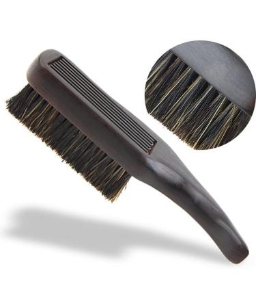 Hair Straightener Beard Brush Shredded Hair Brush Men's Ebony Hair Cutting Cleaning Brush Beard Shaving Brush Bristles Household Goods Comb Curly Hair Brush(A) - Buy Online on GoSupps.com