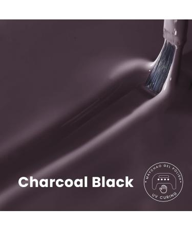 Maychao 15ML Charcoal Black Gel Nail Polish | Soak Off UV LED Gel | Manicure Salon Quality | DIY at Home | 0.5 OZ - Buy Online on GoSupps.com