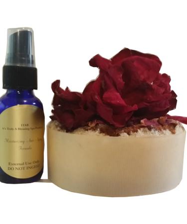 Luxury Organic Herbal Rose Petals Skin Care Treatment Kit