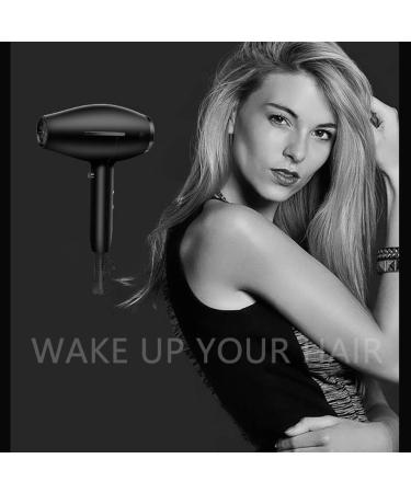 2000W Ionic Hairdryer Travel Hair Dryer Professional Hair Dryer Hot and Cold Wind Constant Temperature Hair Care Frizz Free Shine Quick Drying Low Noise Lightweight Suitable for Family Travel Red Black - Buy Online on GoSupps.com