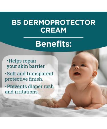 Almipro B5 Dermo Protector Cream - Moisturizing & Repairing Multi-Purpose Balm with Calendula & Cacay Oil - Baby Safe for Delicate Skin (3.7 oz - Buy Online on GoSupps.com