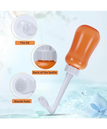 Peri Bottle for Postpartum Care | Essential Feminine Care | Orange Color - Shop Internationally - Buy Online on GoSupps.com