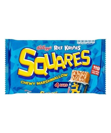 Rice Krispies Squares Kellogg Rice Krispies Marshmallow Chew Squares (From 4X28G)