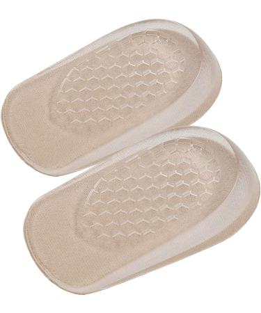 1cm Gel Height Increase Insoles - Invisible Shoe Lifts for Men and Women - Soft & Shock Absorbing Heel Lift Cushion - Beige - EU 35-36/US W5-6 - Buy Online on GoSupps.com