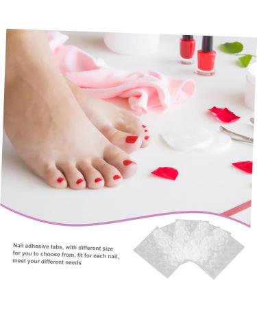  minkissy minkissy 60 Sheets of Nail Stickers Label Sticker Sticky Tabs Glue For Artificial Nails Medium Length Gummed Paper High Quality - Buy Online on GoSupps.com