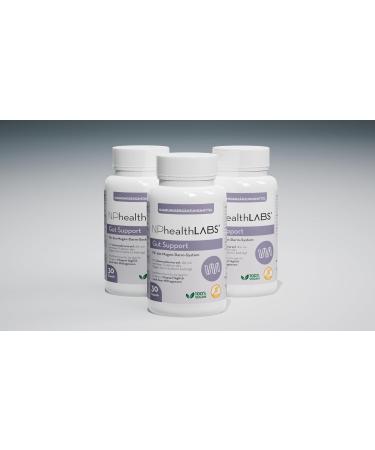 NPHALTHLABS Gut Support - 30 Capsules | Dandelion Root & Lactic Acid for Bloating Relief & Intestinal Health - International Shipping - Buy Online on GoSupps.com