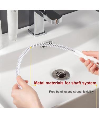 LeosHi Pipe Dredging Brush - Flexible Drain Cleaner Tool for Hair Clogs & Sink Cleaning (51cm Green - Buy Online on GoSupps.com