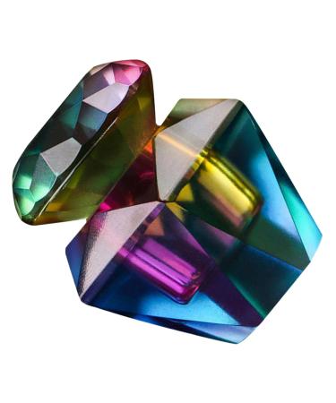 DRESSOOS Nail Art Dappen Dish Dappen Dish Bowl Dappen Dish for Acrylic Nails Nail Glitter Holder Dappen Bowl Crystal Nail Jar Nails Tips Art Dappen Dish Nail Dish Diamond Glass Manicure