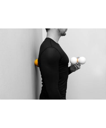 Bambelaa! VENEDIUM SPORTS Energy Circulator - Fitness & Massage Ball for Workout Muscle Tension (Orange/Light Green) - 1 Piece Fascia Ball - Buy Online on GoSupps.com