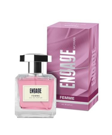 Enga.gee Femme Eau De Parfum for Women Citrus and Floral Fragrance Scent Skin Friendly Perfume for Women 100ml - Buy Online on GoSupps.com