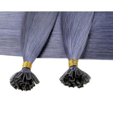 Runature Light Blue Bonding Extensions | 35cm Remy Hair 20g Keratin 25 Strands - #Hellblau - Buy Online on GoSupps.com