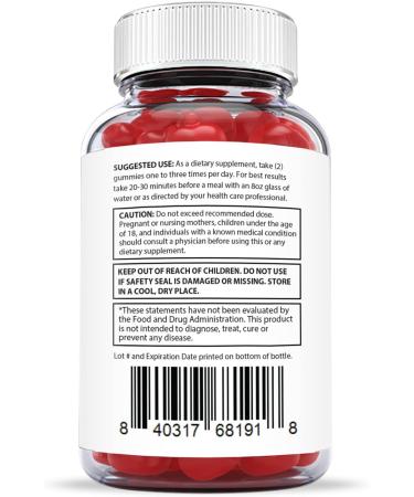 Justified Laboratories Keto ACV Gummies 1000MG - Vegan Non GMO with Pomegranate Juice, Beet Root, B12 - 60 Gummys - Buy Online on GoSupps.com