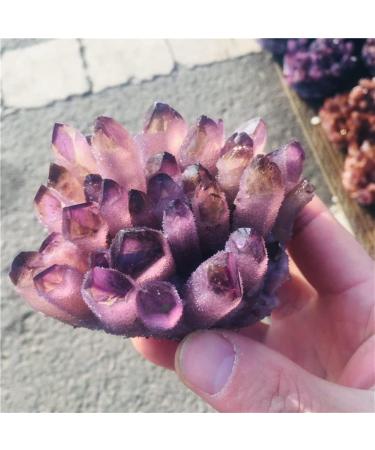 Natural Crystal Rough Natural Crystal Cluster Amethyst Specimen Ore Purple Quartz ReikiStone Ra Crystals Home Suitable for Furniture Decoration 300-400g - Buy Online on GoSupps.com