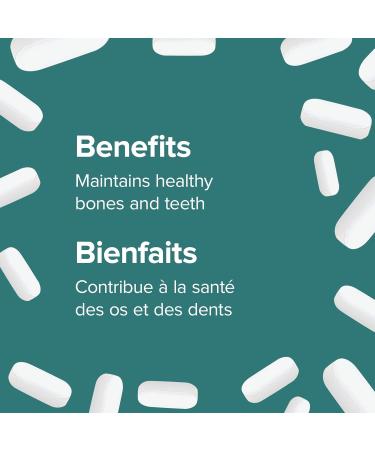 Webber Naturals Calcium Carbonate with Vitamin D3 275 Tablets Helps Support Bones and Teeth - Buy Online on GoSupps.com