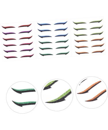 TOVINANNA 54 Pairs Anti Sweat Eyeliner Purple Stickers Eyeliner Tape Double Eyelid Eye Makeup Stickers Man - Buy Online on GoSupps.com