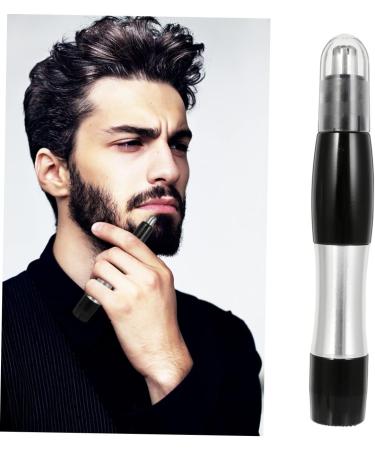 FOMIYES 2 Pcs Nose Hair Trimmer & Facial Hair Remover Battery-Powered Epilator for Effortless Grooming - Buy Online on GoSupps.com