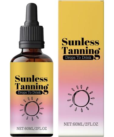 Sunless tanning drops to drink naturally increases melanin improving natural skin. 60ml/bottle of sunless tanning - Buy Online on GoSupps.com