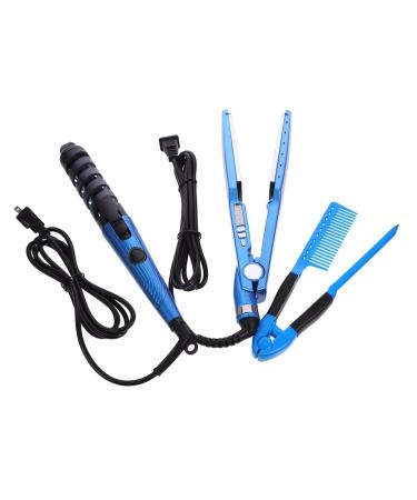 VINTORKY 1 Set Curling Iron Set Hair Curler Comb Curling Wand Hair Rollers Hair Straightener Rubber