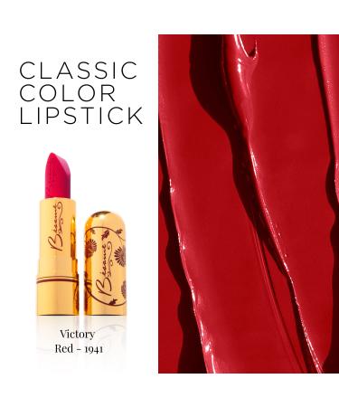 BESAME COSMETICS Victory Red Lipstick + Masterliner Universal Red Lip Pencil Set - Vintage Coquette Makeup for Women - Buy Online on GoSupps.com