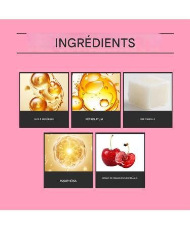  G n rique Moisturizing Lip Balm 5.5 grams with Cherry Nourishing and Volumizing with Stick - Moisturizing Lip Care | For Makeup Teens Women Girls Travel Christmas and More - Buy Online on GoSupps.com