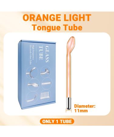 Tongue Tube Spare Neon Glass Attachment for UUPAS High Frequency Facial Wand - Buy Online on GoSupps.com