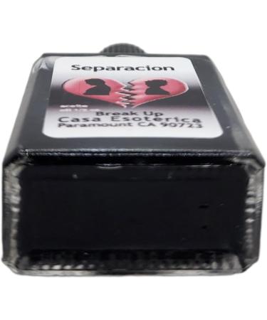 Break Up Oil (Separacion Aceite) Spiritual Anointing Oil by CASA ESOTERICA MAGICK SPACE- Relationship Spell - for Ending Unwanted Connections & Ties-0.5 FL OZ (1 Pack) - Buy Online on GoSupps.com