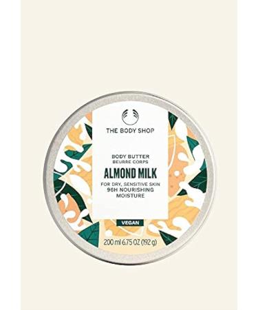 Body Shop Body Butter Almond Milk 200ml - Buy Online on GoSupps.com