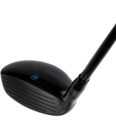 LAZRUS GOLF Premium Hybrid Golf Club for Men | Graphite Shaft Regular Flex | Right Hand #3 | Black Single - Buy Online on GoSupps.com