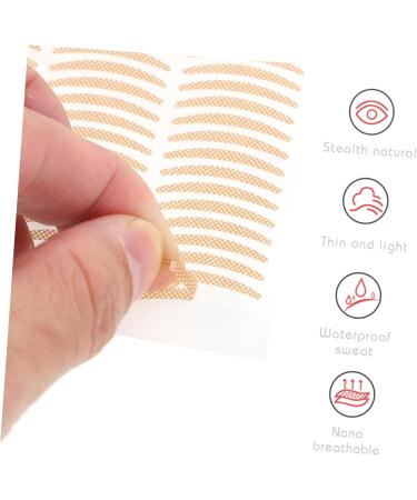 Didiseaon Mesh Tape 3 Sets Double Eyelid Sticker Snap Tape Makeup Supplies Invisible Eyelid Tape Cosmetics Non-permanent 8.2X7.5X0.1CM - Buy Online on GoSupps.com