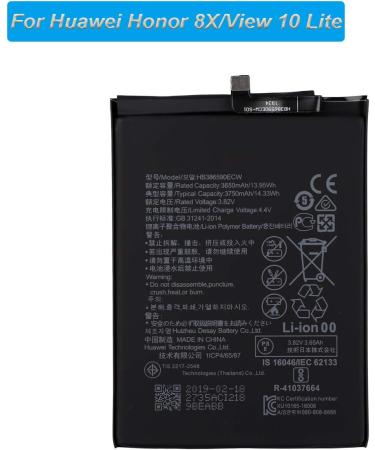 Replacement Battery HB386590ECW for Honor 8X & Nova 5T | Includes Repair Tool Kit | Fast International Shipping - Buy Online on GoSupps.com
