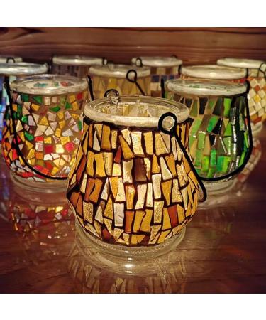 Clear Glass Mosaic Strips DIY Kit - 200g Stained Glass Pieces for Crafts - Buy Online on GoSupps.com